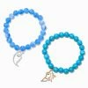 Coupon π Claire's Blue Sun & Moon Beaded Stretch Bracelets - 2 Pack π 1 Coupon π Claire's Blue Sun & Moon Beaded Stretch Bracelets - 2 Pack π -Claireβs Shop 08758 1
