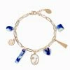 Budget ✔️ Claire's Blue Marble Gold Impressionist Face Charm Bracelet ???? 1 Budget ✔️ Claire's Blue Marble Gold Impressionist Face Charm Bracelet ???? -Claire’s Shop 11309 1