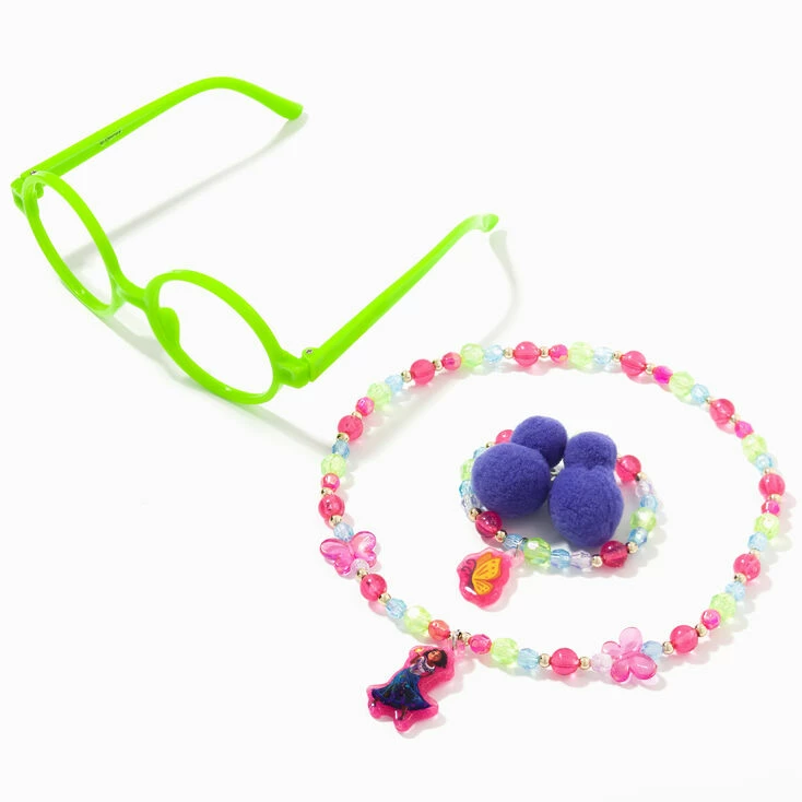 Disney Encanto Mirabel Dress Up Glasses & Jewellery Set - 4 Pack Best Sale ???? Claire's Disney Encanto Mirabel ???? Dress Up Glasses & Jewellery Set - 4 Pack ⭐ -Claire’s Shop 17965 2