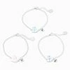 Outlet ???? Claire's Best Friends Checkered Heart Chain Bracelets - 3 Pack ???? 2 Outlet ???? Claire's Best Friends Checkered Heart Chain Bracelets - 3 Pack ???? -Claire’s Shop 19033 1