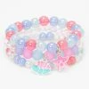 Best Pirce ⭐ Claire's Club Mermaid Beaded Stretch Bracelets - 3 Pack ???? -Claire’s Shop 23069 1