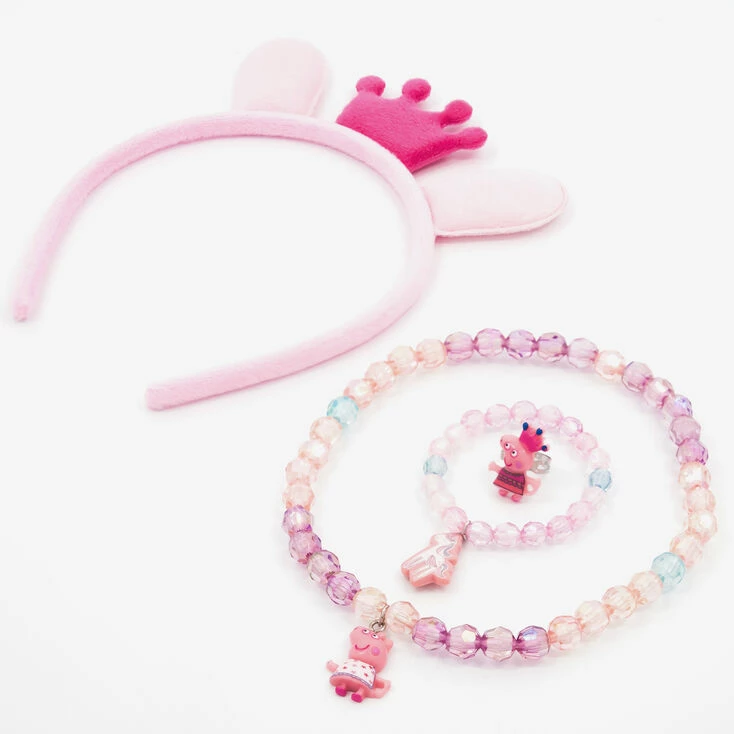 Peppa Pig™ Ears Headband and Jewellery Set – 4 Pack Deals ???? Claire's Peppa Pig™ Ears Headband And Jewellery Set – 4 Pack ???? -Claire’s Shop 27702 2