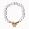 Top 10 🔥 Claire's Pink Marble Beaded Butterfly Stretch Bracelet 🛒 -Claire’s Shop 31149 1