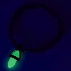 Cheapest ???? Claire's Pink Glow In The Dark Mystical Gem Beaded Stretch Bracelet ???? -Claire’s Shop 31150 2