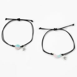 Best Sale 😀 Claire's Best Friends Moon And Planet Bracelets - 2 Pack 🔔