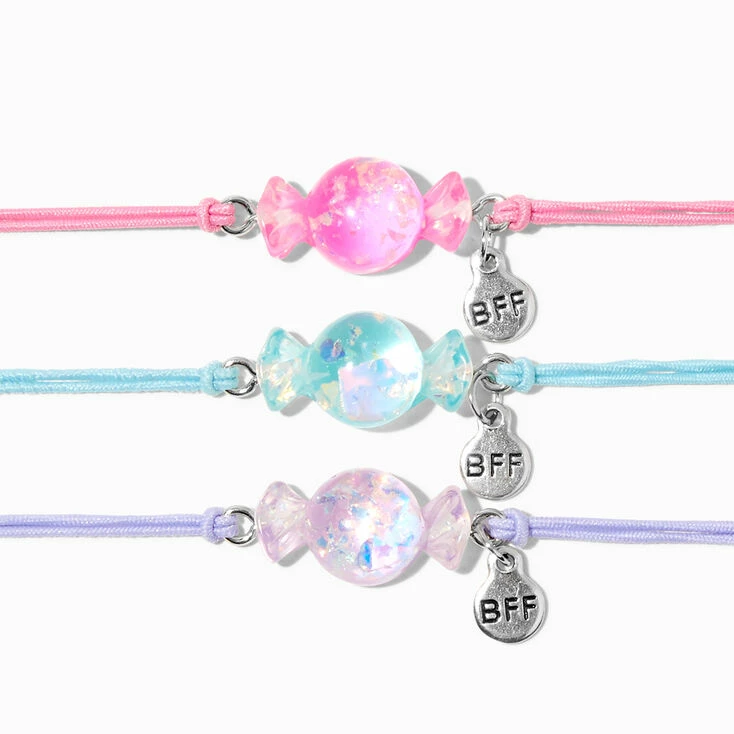 Best deal π Claire's Best Friends Pastel π¬ Candy Wrapper Adjustable Bracelets - 3 Pack π 4 Best deal π Claire's Best Friends Pastel π¬ Candy Wrapper Adjustable Bracelets - 3 Pack π - Image 2