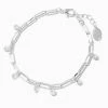 Best Pirce ???? Claire's Silver Paperclip Chain Cubic Zirconia Bracelet ???? 2 Best Pirce ???? Claire's Silver Paperclip Chain Cubic Zirconia Bracelet ???? -Claire’s Shop 37807 1