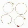 Brand new 👏 Claire's Gold Butterfly Bracelet Set - 4 Pack ✨