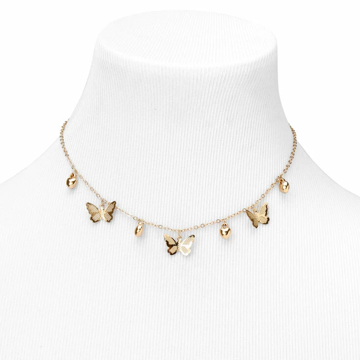 Claire's Club Gold Heart Butterfly Jewellery Set - 3 Pack Promo ???? Claire's Club Gold Heart Butterfly Jewellery Set - 3 Pack ???? -Claire’s Shop 40103 3