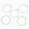 Brand new 🌟 Claire's Silver Woven Chain Bracelet Set - 5 Pack 😍 2 Brand new 🌟 Claire's Silver Woven Chain Bracelet Set - 5 Pack 😍 -Claire’s Shop 40750 1