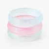 Best Sale 🔥 Claire's Club Pastel Glitter Bangle Bracelets - 3 Pack 🧨 -Claire’s Shop 44108 1