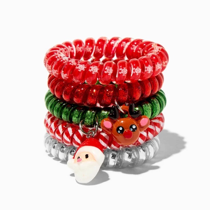 Promo β¨ Claire's π Christmas Assorted Coil Bracelets - 5 Pack 𧨠3 Promo β¨ Claire's π Christmas Assorted Coil Bracelets - 5 Pack π§¨