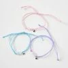 Flash Sale ???? Claire's Best Friends Pastel Turtle Adjustable Cord Bracelets - 3 Pack ???? -Claire’s Shop 50401 1