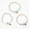 Top 10 🛒 Claire's Best Friends Hibiscus Flower & Heart Stretch Bracelets (3 Pack) 🧨 -Claire’s Shop 52489 1