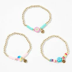 Top 10 🛒 Claire's Best Friends Hibiscus Flower & Heart Stretch Bracelets (3 Pack) 🧨