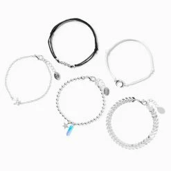 Promo β Claire's Celestial Mystical Gem Charm Bracelet Set - 5 Pack β¨
