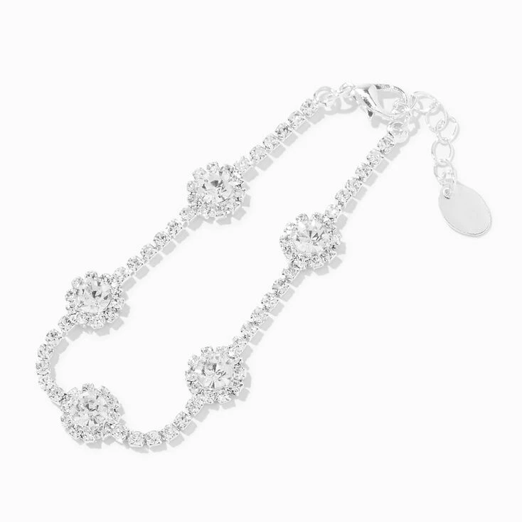 Wholesale π Claire's Silver Rhinestone Halo Jewellery Set - 4 Pack π 4 Wholesale π Claire's Silver Rhinestone Halo Jewellery Set - 4 Pack π - Image 2