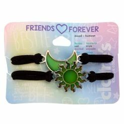 Best Pirce ❤️ Claire's Sun & Moon Stretch Friendship Bracelets - 2 Pack ✔️