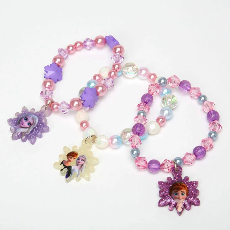 ©Disney Frozen 2 Purple Beaded Stretch Bracelets – 3 Pack Promo ✨ Claire's ©Disney Frozen 2 Purple Beaded Stretch Bracelets – 3 Pack ???? -Claire’s Shop 60985 2