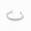 Best reviews of 🛒 Claire's Silver Rhinestone Three-Row Cuff Bracelet ✔️ -Claire’s Shop 69287 1