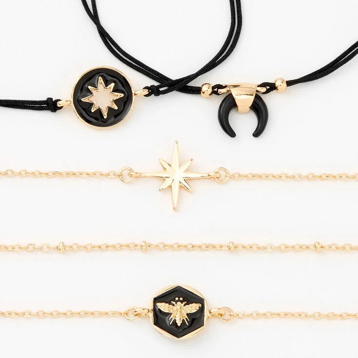 Best reviews of π Claire's Gold Chain & Black Enamel Bracelet Set - 5 Pack π₯ 4 Best reviews of π Claire's Gold Chain & Black Enamel Bracelet Set - 5 Pack π₯ - Image 2