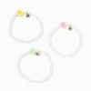 Wholesale ⭐ Claire's Best Friends Daisy Pearl Stretch Bracelets - 3 Pack 🧨 -Claire’s Shop 75513 1