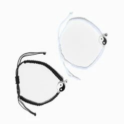 Best deal π Claire's Best Friends Yin Yang Bracelets - 2 Pack β