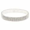 Best reviews of ???? Claire's Silver Rhinestone Stretch Bracelet ???? -Claire’s Shop 86810 1