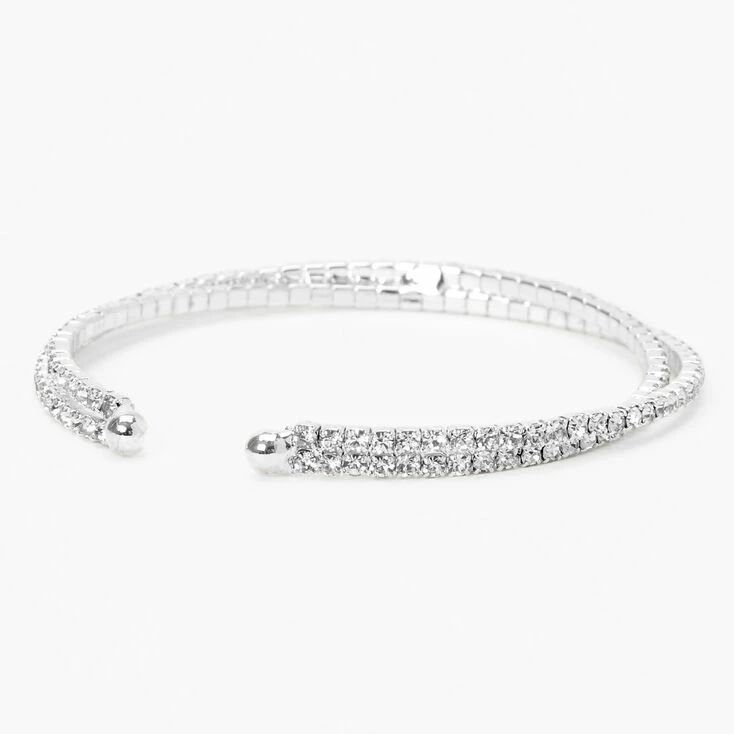 Best reviews of ???? Claire's Silver Criss Cross Rhinestone Slim Cuff Bracelet ???? 4 Best reviews of ???? Claire's Silver Criss Cross Rhinestone Slim Cuff Bracelet ???? - Image 2