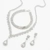 Brand new π₯ Claire's Silver Cubic Zirconia Teardrop Jewelry Set - 3 Pack π 1 Brand new π₯ Claire's Silver Cubic Zirconia Teardrop Jewelry Set - 3 Pack π -Claireβs Shop 92957 1