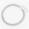 Hot Sale 😍 Claire's Silver Chunky Curb Chain Link Bracelet 👏 1 Hot Sale 😍 Claire's Silver Chunky Curb Chain Link Bracelet 👏 -Claire’s Shop 93954 1