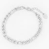 Best reviews of ???? Claire's Silver Paperclip Link Figaro Chain Bracelet ???? -Claire’s Shop 93996 1