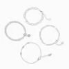 Best reviews of 🛒 Claire's Silver Woven Chain Bracelet Set - 4 Pack 👏